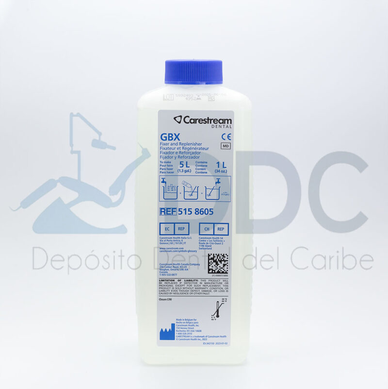 FIJADOR CARESTREAM GBX FCO C/1095 ML