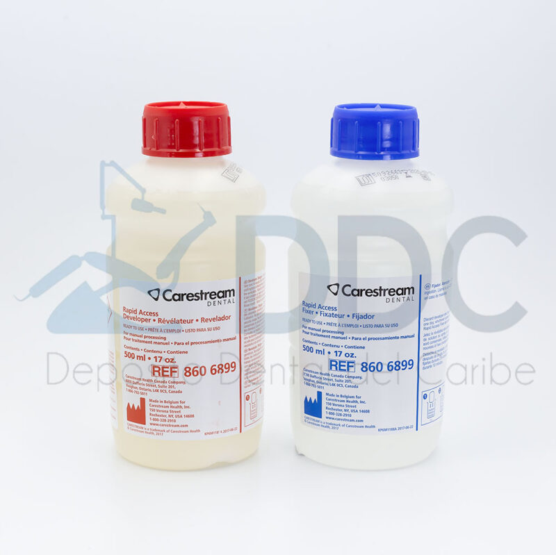 REVELADOR Y FIJADOR RAPID ACCESS 2X500ML