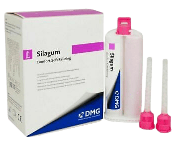 SILAGUM CONFORT MATERIAL DE REBASE BLANDO