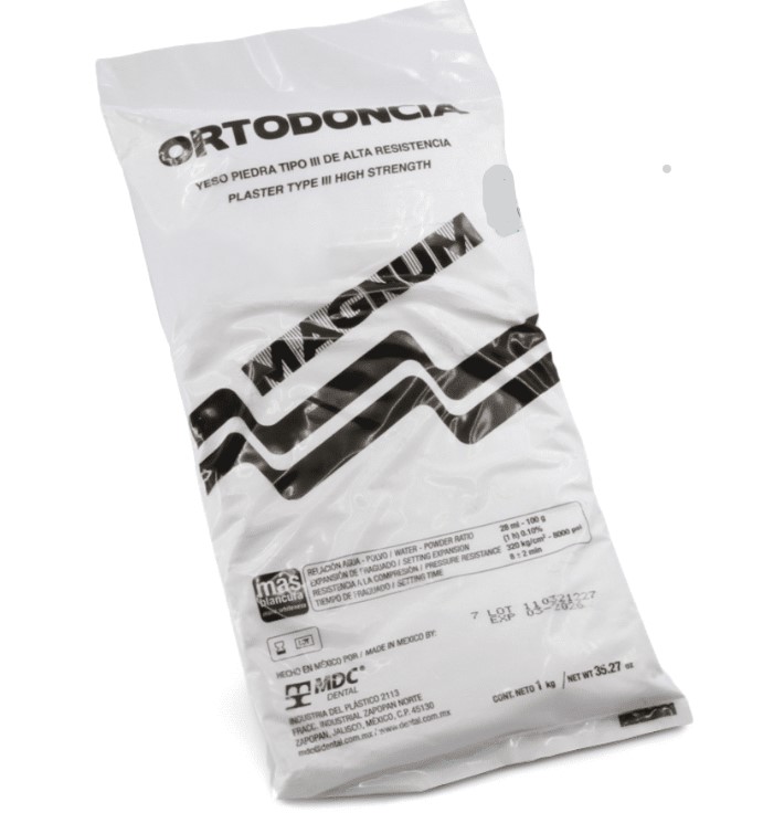 YESO MAGNUM PARA ORTODONCIA