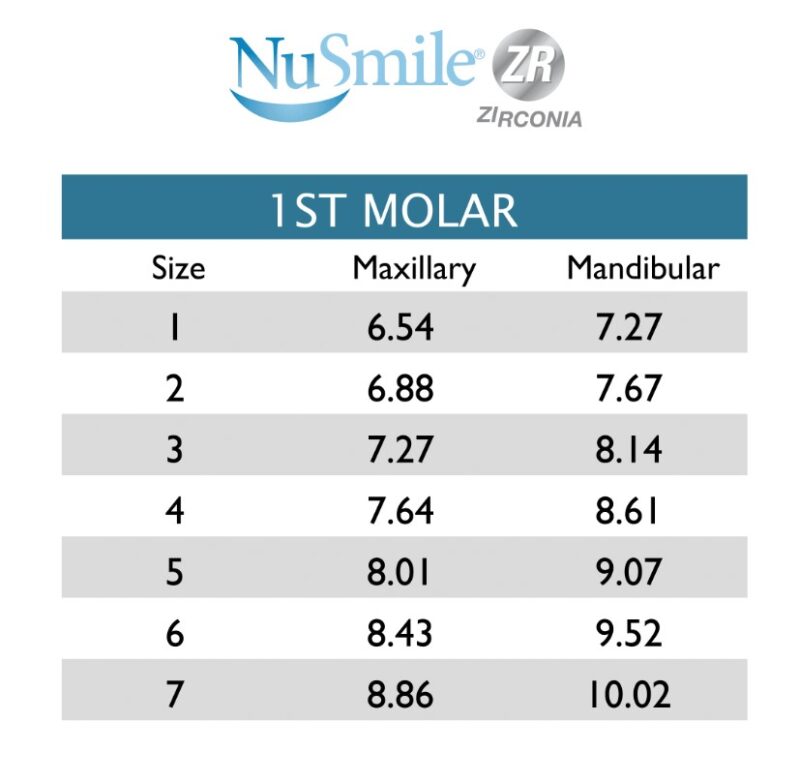 CORONA ZIRCONIA NU SMILE 1ER MOLAR - Imagen 2