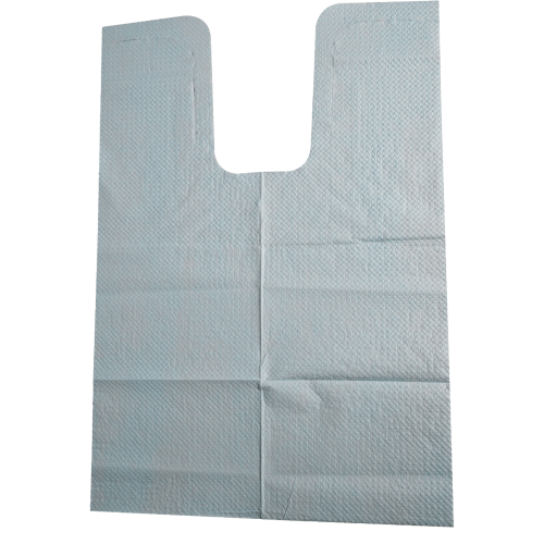 BABERO CON AMARRE AZUL