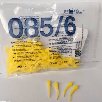 PUNTAS INTRAORALES AMARILLAS PREMIUM