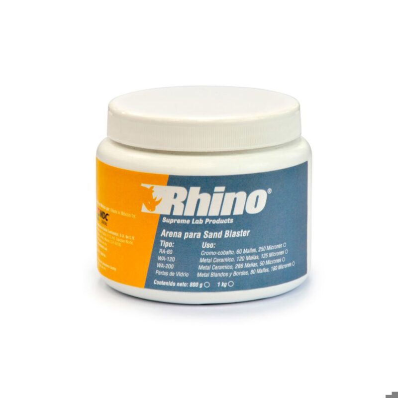 ARENA RHINO OXIDO DE ALUMINIO 50 MICRAS